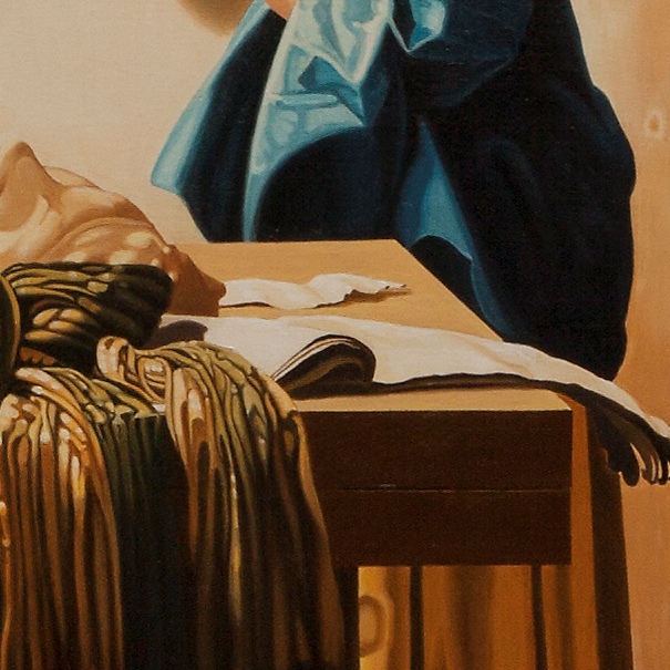 The art of painting - Allegoria della pittura - cm 125x105