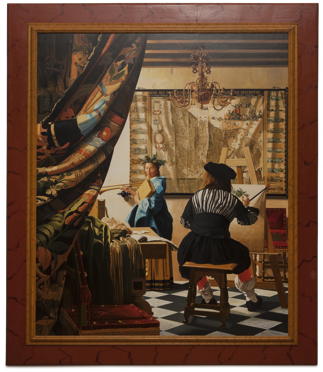 The art of painting - Allegoria della pittura - cm 125x105