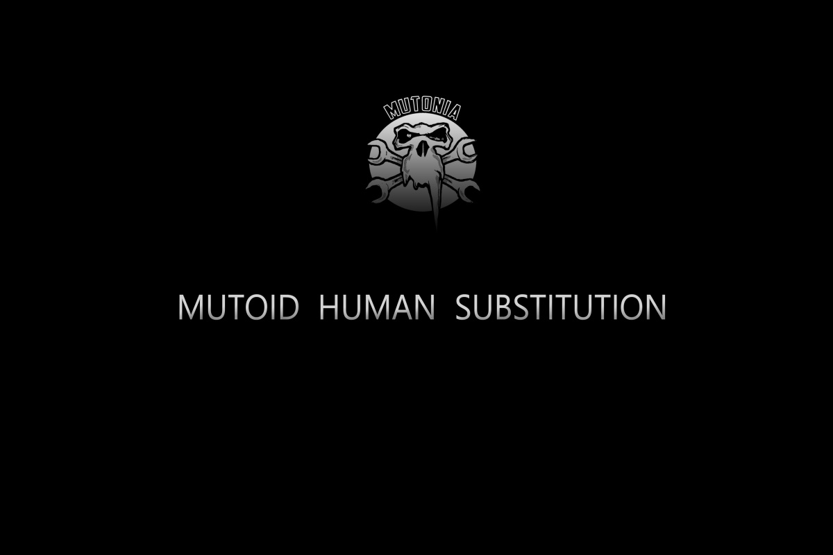 1° classificato TIZIANO GIOVANNINI "MUTOID HUMAN SUBSTITUTION"