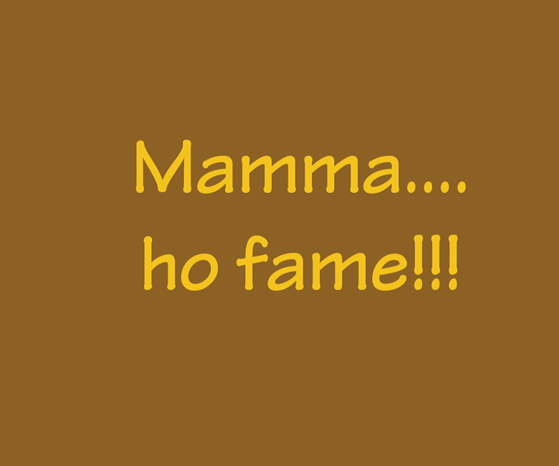  	1° classificato - GABRIELE  ORLANDI "  MAMMA.... HO FAME! "
